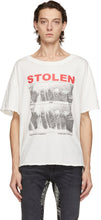 Stolen Girlfriends Club White Vintage Isolation T-Shirt - T-shirt d'isolement vintage blanc de petite amie volée - 도난 된 여자 친구 클럽 흰색 빈티지 격리 티셔츠