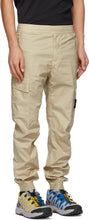 Stone Island Beige Tapered Cargo Pants