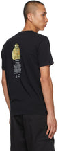 Stone Island Black 'Archivio' Project Logo T-Shirt
