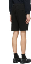 Stone Island Black Bermuda Cargo Shorts