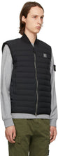 Stone Island Black Down Chambers TC Vest