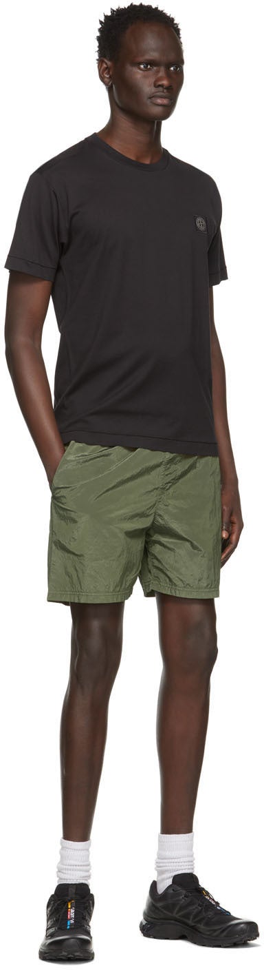 Stone Island Black Logo Patch T-Shirt