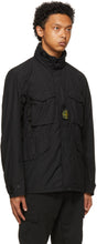 Stone Island Black Naslan Light Watro Field Coat
