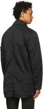 Stone Island Black Nylon Batavia-TC Trench Coat