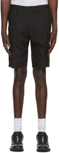 Stone Island Black Patch Bermuda Shorts - Short de Bermuda Patch Noir Stone Island - 돌 섬 블랙 패치 버뮤다 반바지