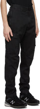 Stone Island Black Slim Cargo Pants
