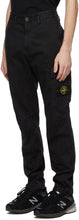 Stone Island Black Slim Cargo Pants