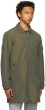 Stone Island Khaki Micro Reps Trench Coat