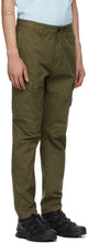 Stone Island Khaki Stretch Poplin Cargo Pants