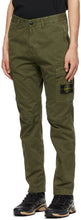 Stone Island Khaki Twill Cargo Pants
