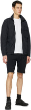 Stone Island Navy Bermuda Cargo Shorts