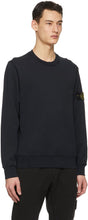 Stone Island Navy Classic Sweatshirt