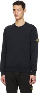 Stone Island Navy Classic Sweatshirt
