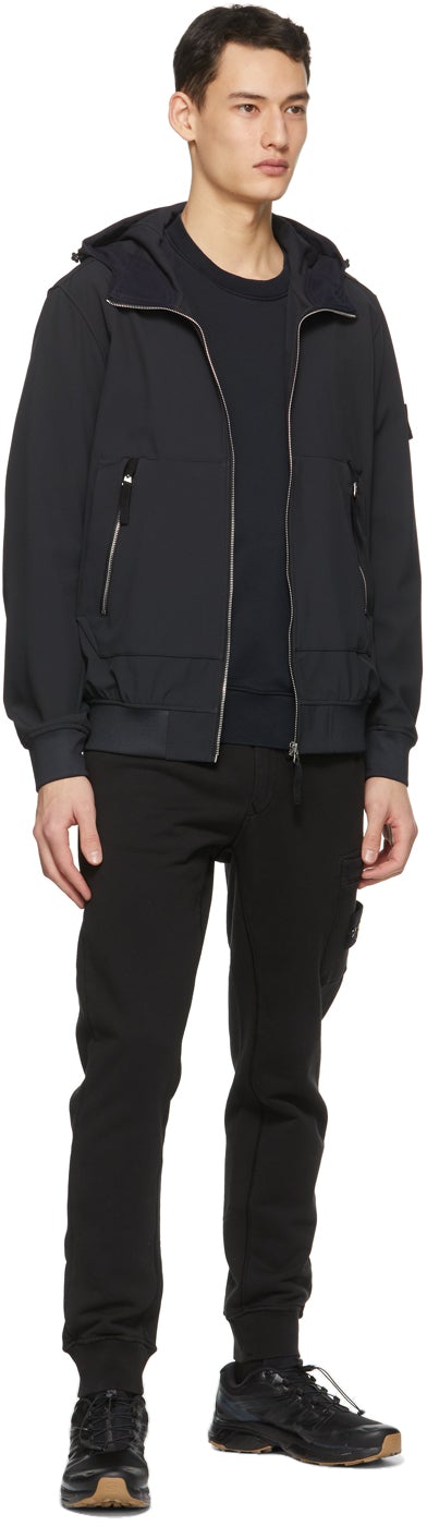 Stone Island Navy Classic Sweatshirt