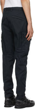 Stone Island Navy Stretch Poplin Cargo Pants