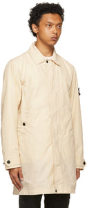 Stone Island Off-White Micro Reps Trench Coat