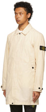 Stone Island Off-White Micro Reps Trench Coat