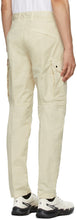 Stone Island Off-White Stretch Poplin Cargo Pants