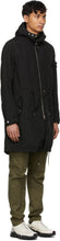 Stone Island Shadow Project Black Hollowcore Poly Light Parka