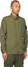 Stone Island Shadow Project Khaki Vented Overshirt