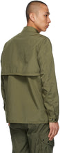Stone Island Shadow Project Khaki Vented Overshirt
