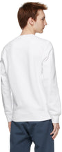 Stone Island White Cotton Classic Sweatshirt
