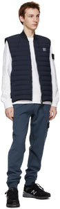 Stone Island White Cotton Classic Sweatshirt