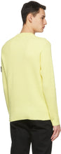 Stone Island Yellow Rib Knit Sweater