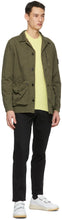 Stone Island Yellow Rib Knit Sweater