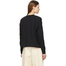 Studio Nicholson Black Loop Long Sleeve T-Shirt