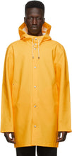 Stutterheim Yellow Stockholm Raincoat - STANDTHEIM Jaune Stockholm Raincoat - Stutterheim 옐로우 스톡홀름 비옷