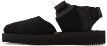 Suicoke Black BITA-V Sandals
