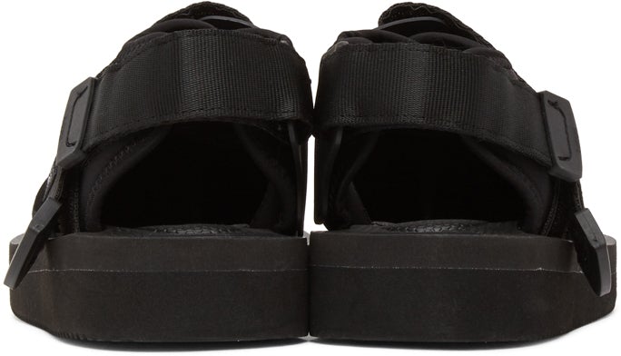 Suicoke Black BITA V Sandals BlackSkinny