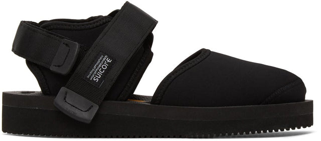 Suicoke Black BITA-V Sandals - Sandales Black Bita-V SUICOOKES - 검은 흑인 샌들 수요