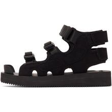 Suicoke Black BOAK-V Sandals