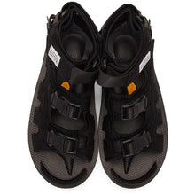 Suicoke Black BOAK-V Sandals