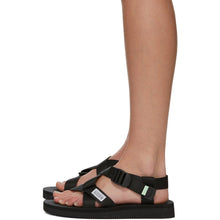 Suicoke Black CHIN2-Cab Sandals