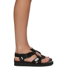 Suicoke Black CHIN2-Cab Sandals - Sandales de suicoke Chin2-Cab2 - 검은 chin2-cab sandals suicoke