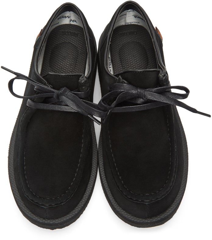 Suicoke Black COC-SEVAB Lace-Up Loafers – BlackSkinny
