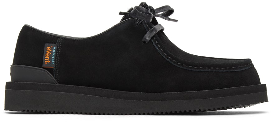 Suicoke Black COC-SEVAB Lace-Up Loafers – BlackSkinny