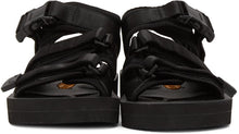 Suicoke Black GGA-V Sandals