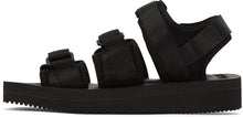Suicoke Black GGA-V Sandals