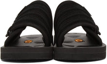 Suicoke Black MURA-VS Sandals