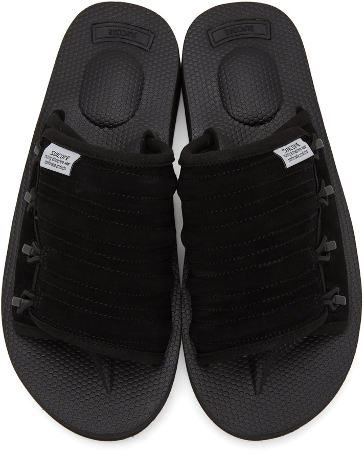Suicoke Black MURA-VS Sandals