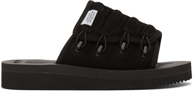 Suicoke Black MURA-VS Sandals - Sandals de Mura-Vs suicoke - 검은 흑인 샌들 Suricoke