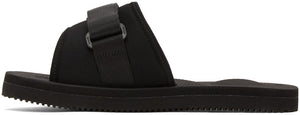 Suicoke Black PADRI Sandals