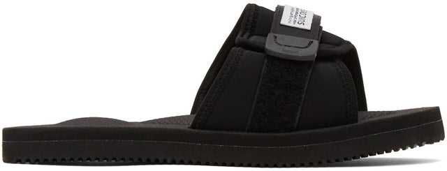 Suicoke Black PADRI Sandals - Sandales SUICOOKES NOIR PADRI - 검은 파드리 샌들 Suricoke