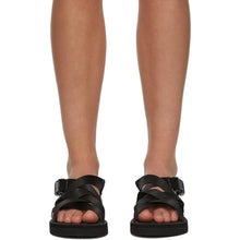Suicoke Black SAMA Sandals
