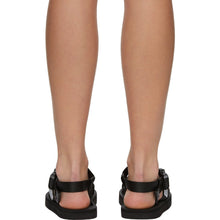 Suicoke Black SAMA Sandals
