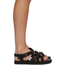 Suicoke Black SAMA Sandals - Sandales SUICOKES SAMA NOIRES - 검은 사마 샌들 Suricoke
